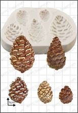 Picture of PINE CONES SILICONE MOULD